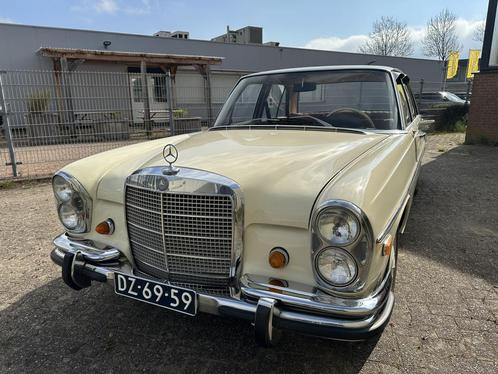 Mercedes-Benz 280 S (bj 1968, automaat), Auto's, Oldtimers, Bedrijf, Te koop, Lederen bekleding, Radio, Mercedes-Benz, Benzine