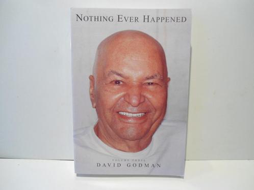 David Godman				Nothing ever Happened, Boeken, Esoterie en Spiritualiteit, Zo goed als nieuw, Ophalen of Verzenden