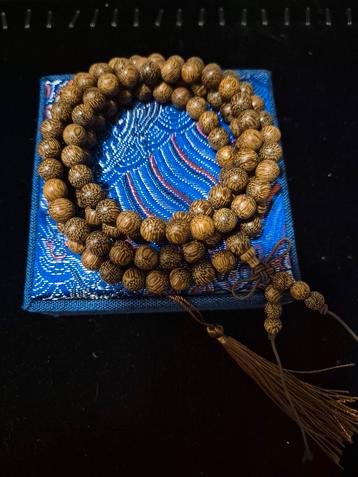 Houten Mala Armband / Ketting - Nieuw beschikbaar voor biedingen