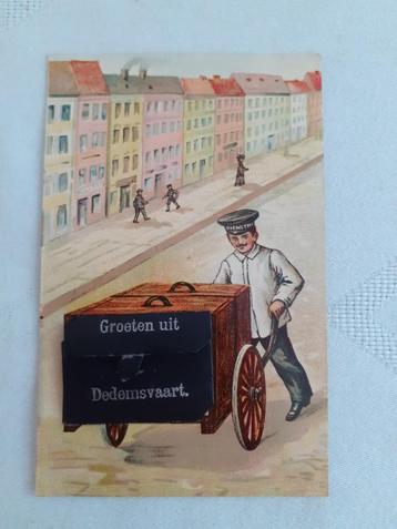 Dedemsvaart bijzondere antieke prentbriefkaart *eureka* beschikbaar voor biedingen