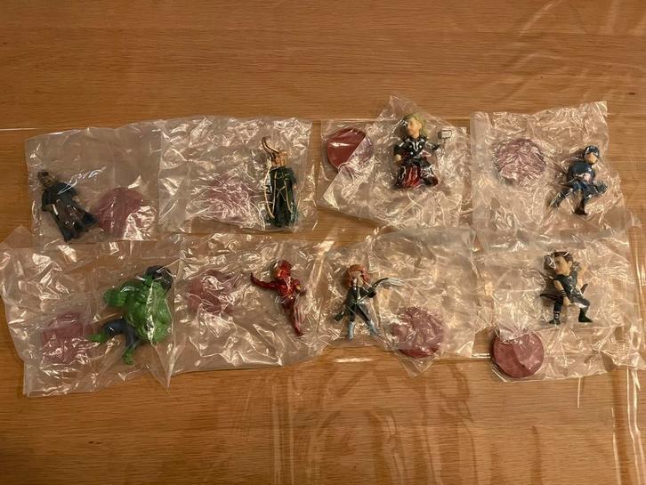 8 Marvel Poppetjes ( Avengers ), Verzamelen, Poppetjes en Figuurtjes, Nieuw, Ophalen of Verzenden