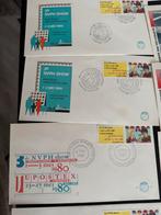 58 eerste dag enveloppe onbeschreven waar van 2 met en munt, Verzenden, Envelop