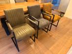 6x Eetkamerstoel met armleuning, Ophalen, Gebruikt, Overige kleuren, Vijf, Zes of meer stoelen