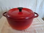 NOMAR gietijzeren pan braadpan stoompan rood Staub, Ophalen of Verzenden, Gietijzer