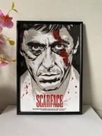 Scarface Tony Montana Film Poster Framed, Rechthoekig Staand, Nieuw, Ophalen of Verzenden, A1 t/m A3