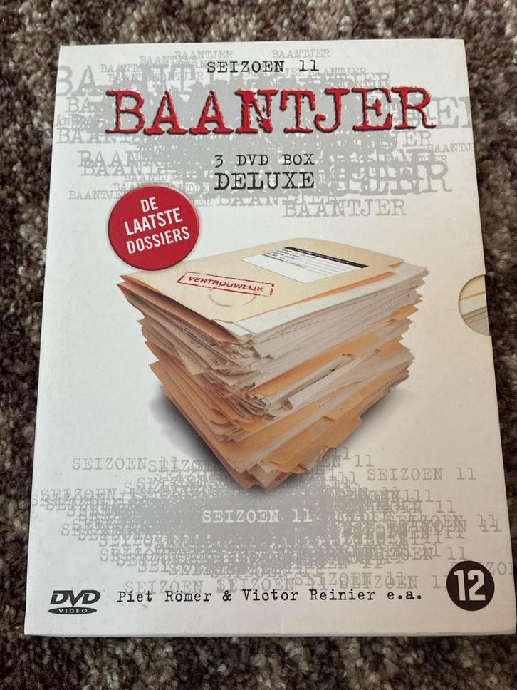Baantjer Seizoen 11 - DVD Box Deluxe, Cd's en Dvd's, Dvd's | Tv en Series, Zo goed als nieuw, Thriller, Boxset, Vanaf 12 jaar