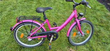 Roze Kinderfiets - 20 inch beschikbaar voor biedingen