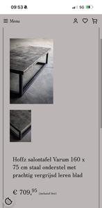 Hoffz Tafel - Opknapper - 50€!, Huis en Inrichting, Gebruikt, 100 tot 150 cm, Metaal, Minder dan 50 cm