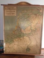 Oude schoolkaart van Nederland, Antiek en Kunst, Antiek | Schoolplaten, Ophalen, Aardrijkskunde