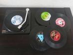 Cap Gun Vinyl Record Onderzetters – Retro, Gebruikt, Glas of Kopje, ., Ophalen of Verzenden