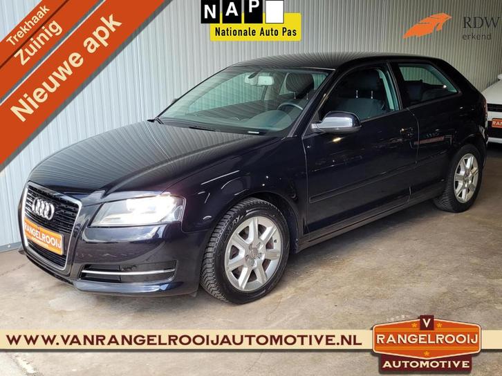 Audi A3 2.0 TDI Ambiente, trekhaak, airco, cruise, 16" lmv, Auto's, Audi, Bedrijf, Te koop, A3, ABS, Airbags, Airconditioning