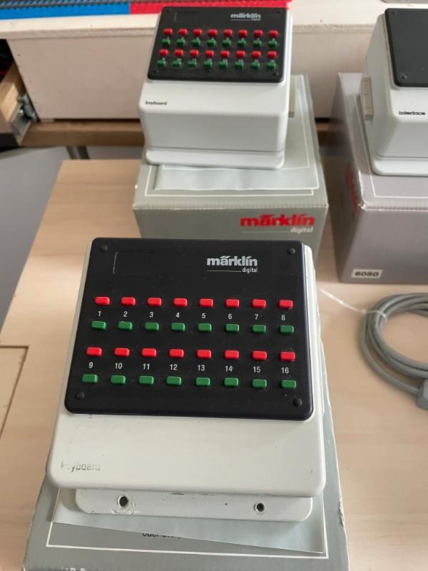 Märklin 6040 Keyboard in nette gebruikte staat met OVP, Hobby en Vrije tijd, Modeltreinen | H0, Zo goed als nieuw, Overige typen