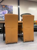 4 Nieuw Rolf Benz 7400 Eetkamerstoel leer Design stoel Camel