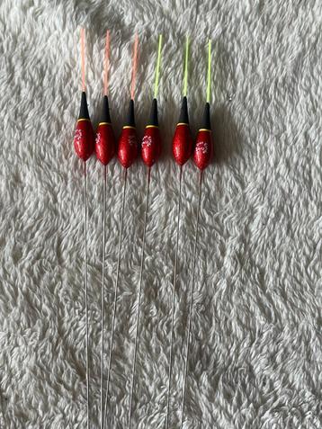 adv 167 / NIEUW set 6 dobbers VAN DEN EYNDE 0,20gr beschikbaar voor biedingen