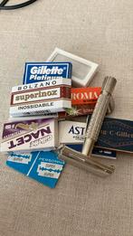 Vintage Gillette Rocket scheermes compleet met mesjes, Ophalen of Verzenden, Zo goed als nieuw, Verzorging