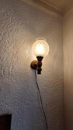 hanglampje, Huis en Inrichting, Lampen | Hanglampen, Ophalen, Gebruikt, Klassiek, Glas