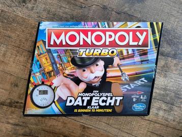 Monopoly Turbo Bordspel Gezelschapsspel Spel | Nieuw beschikbaar voor biedingen