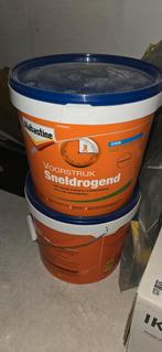 Muurverf RAL 9010 & Voorstrijk - Grote Partij!, Doe-het-zelf en Verbouw, Verf, Beits en Lak, Ophalen, Nieuw, Wit