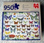 Vlinderpuzzel 950 stukjes - compleet met poster, Ophalen of Verzenden, 500 t/m 1500 stukjes, Zo goed als nieuw, Legpuzzel