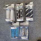 NIEUW Scooter handvaten zwart blauw wit chroom handvatten, Fietsen en Brommers, Ophalen of Verzenden, Nieuw, Overige typen, Overige merken