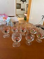 7 stuks Chouffe glazen aangeboden, Ophalen of Verzenden, Zo goed als nieuw, Glas of Glazen, Overige merken