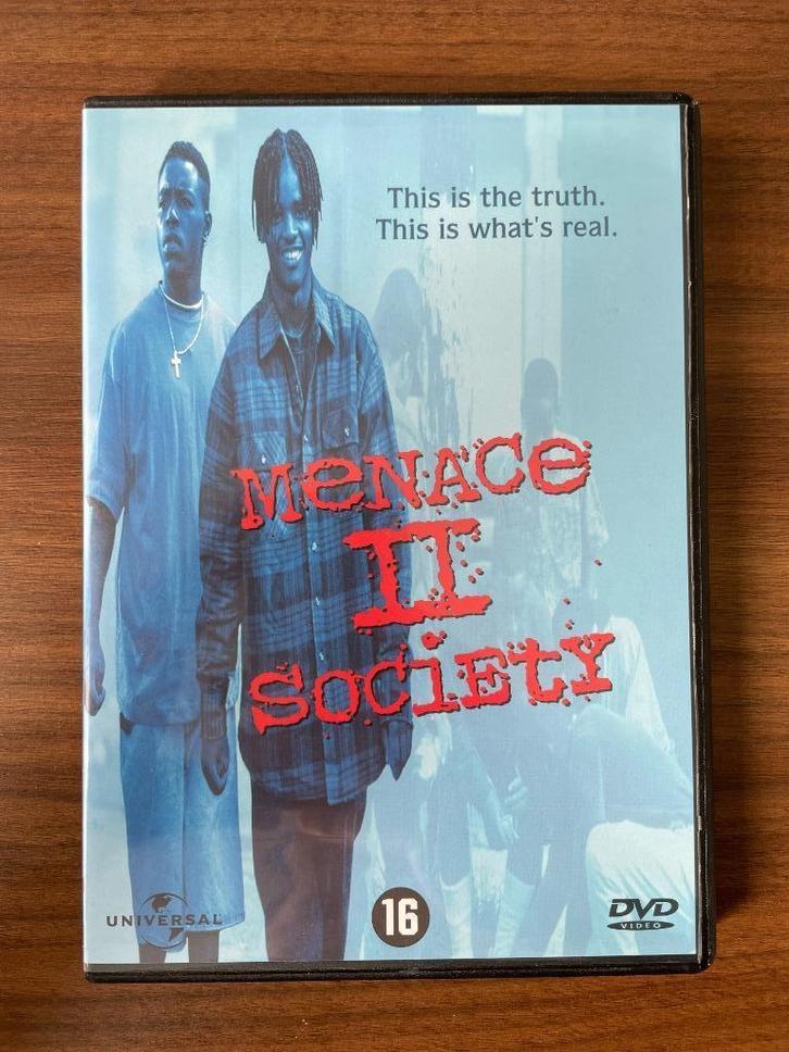 Menace II Society DVD, Cd's en Dvd's, Dvd's | Drama, Zo goed als nieuw, Drama, Vanaf 16 jaar, Ophalen of Verzenden