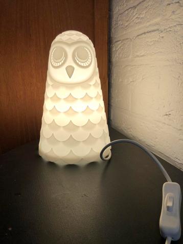 Schatting nachtlampje kinderlampje uil babykamer kinderkamer beschikbaar voor biedingen