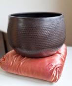 klankschaal, japans, 22 cm, zeer heldere en warme klank, Ophalen of Verzenden