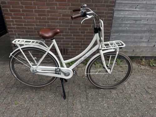 Vogue elite plus nexus3 creme wit, Fietsen en Brommers, Fietsen | Dames | Omafietsen, Zo goed als nieuw, 56 cm of meer, Handrem