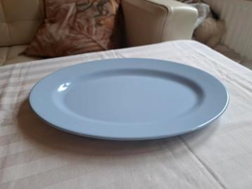 Melamine schaal ovaal lichtblauw blauw mixmamas beschikbaar voor biedingen