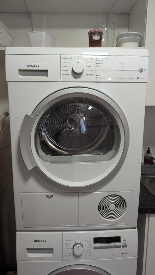 Siemens condensdroger iQ300, Witgoed en Apparatuur, Wasdrogers, Zo goed als nieuw, Condens, Voorlader, 6 tot 8 kg, 85 tot 90 cm