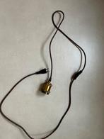 Hanglamp Snoer met E27 fitting, Ophalen of Verzenden, Zo goed als nieuw, Stof, 75 cm of meer