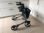 Rollator gemino 30 keurig netjes blauw en  zilver van kleur, Ophalen of Verzenden, Zo goed als nieuw, Opvouwbaar