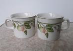2 kopjes Wedgwood Wild Apple, Ophalen of Verzenden, Zo goed als nieuw, Wedgwood, Kop(pen) en/of Schotel(s)