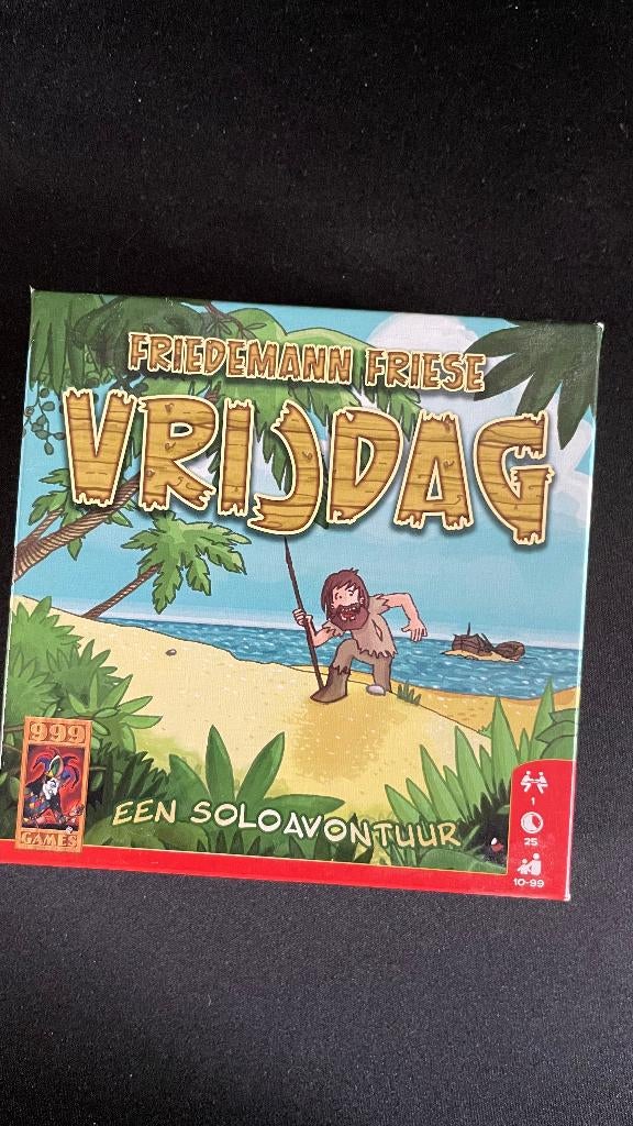 Vrijdag / Freitag (NL) - PRIJS VERLAAGD, Een of twee spelers, Ophalen of Verzenden, Zo goed als nieuw, 999 Games