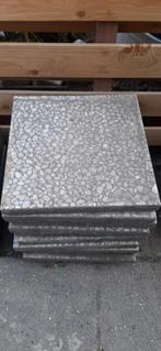 Gratis 50x50, Tuin en Terras, Tegels en Klinkers, Ophalen, Gebruikt, 10 m² of meer, Beton