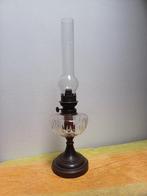 Bronzen olielamp  ± 40cm, Ophalen, Koper of Brons