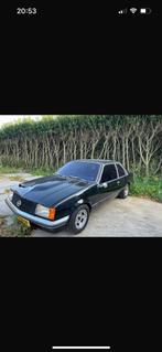Opel rekord 2drs 2.4  webers automaat, Auto's, Oldtimers, Automaat, Achterwielaandrijving, Zwart, Zwart