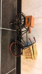 Antieke fiets schaalmodel decoratie bakkersfiets 50cm lang, Ophalen of Verzenden, Gebruikt