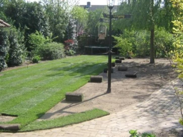 Aanleg van  graszoden 2026 , natural lawn omgeving Eindhoven, Tuin en Terras, Gras en Kunstgras, Nieuw, 20 m² of meer, Ophalen of Verzenden