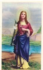 Devotieprentje Heilige Philomena, Ophalen of Verzenden, Zo goed als nieuw, Kaart of Prent, Christendom | Katholiek
