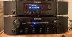 Marantz PM7003 en ST6003 zwart incl. afstandsbediening., Tuner of Radio, Losse componenten, Zo goed als nieuw, Ophalen