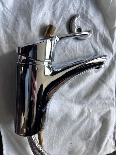 Hansa wastafelkraan, Verzenden, Zo goed als nieuw, Chroom, Kraan