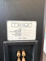 Mission 751 Luidsprekers - Topgeluid!, Gebruikt, Minder dan 60 watt, Front, Rear of Stereo speakers, Ophalen