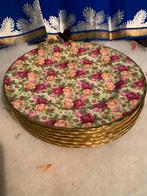 6 Royal Albert Borden Vintage Charme old Country rose chintz, Huis en Inrichting, Keuken | Servies, T, Ophalen of Verzenden, Zo goed als nieuw