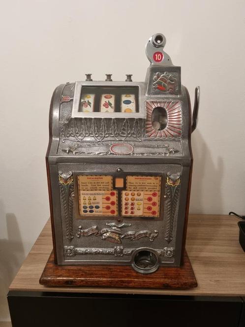 Mills operator bell slotmachine, Verzamelen, Automaten | Gokkasten en Fruitautomaten, Zo goed als nieuw, Ophalen
