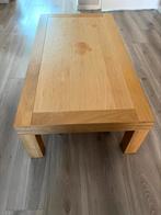Goossens salontafel Clear eiken + meubelolie, Ophalen, Gebruikt, 100 tot 150 cm, Eikenhout