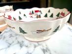 Masons’s Christmas Village 1983: saladeschaal, Ophalen of Verzenden, Wedgwood, Porselein, Schaal of Schalen