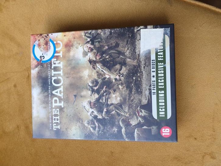 The Pacific - Boxset, Cd's en Dvd's, Dvd's | Tv en Series, Zo goed als nieuw, Actie en Avontuur, Boxset, Vanaf 16 jaar, Ophalen of Verzenden
