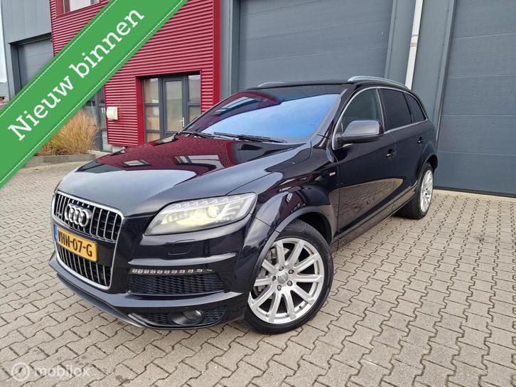 Audi Q7 3.0 TDI / grijs kenteken / BTW auto / 3500kg trekg., Auto's, Audi, Bedrijf, Te koop, Q7, 4x4, ABS, Achteruitrijcamera